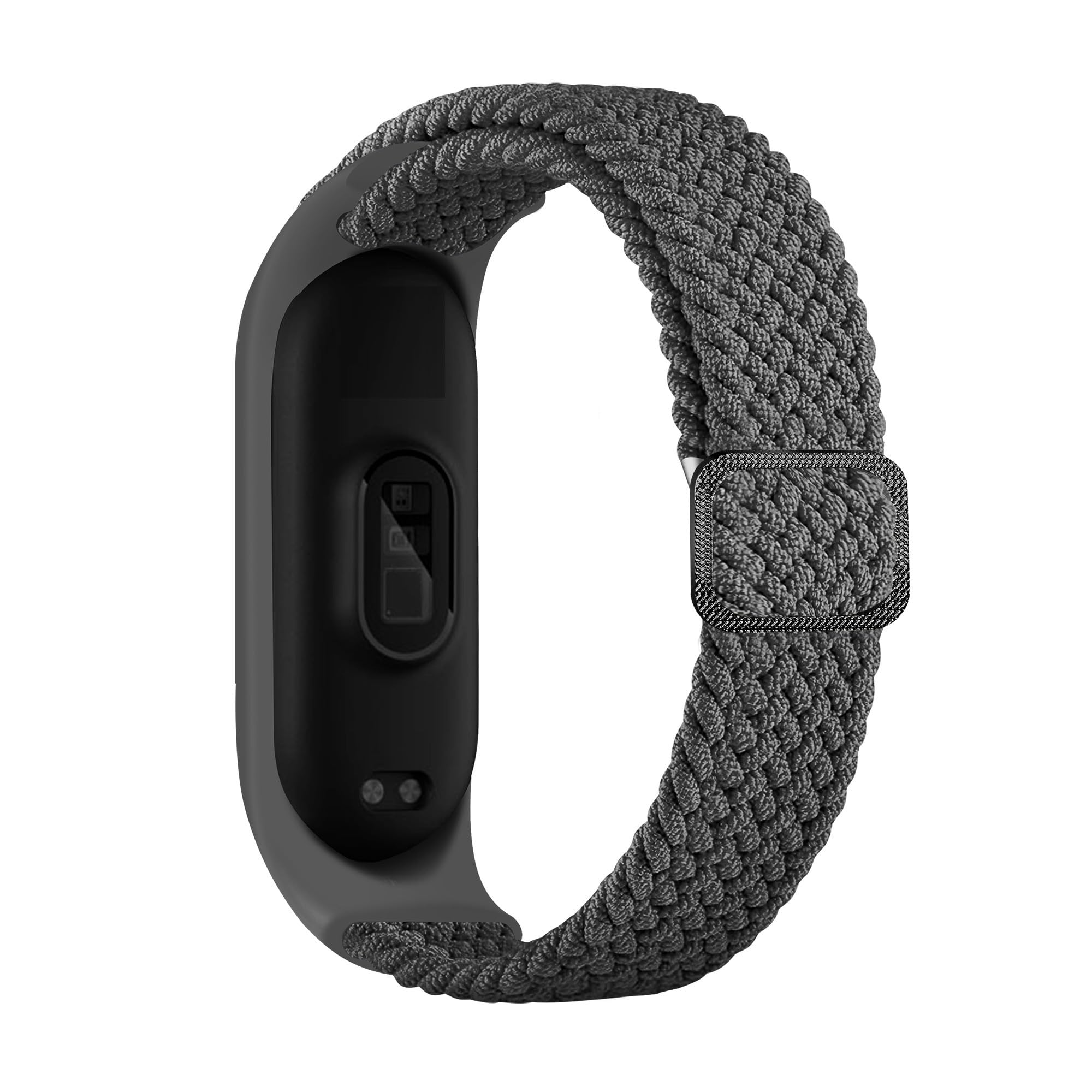 Panda Bobo Stretchy Nylon Wrist Strap For Radley London Series 1 Smart Activity Tracker Strap Band Replacement (Grey) โ image 1