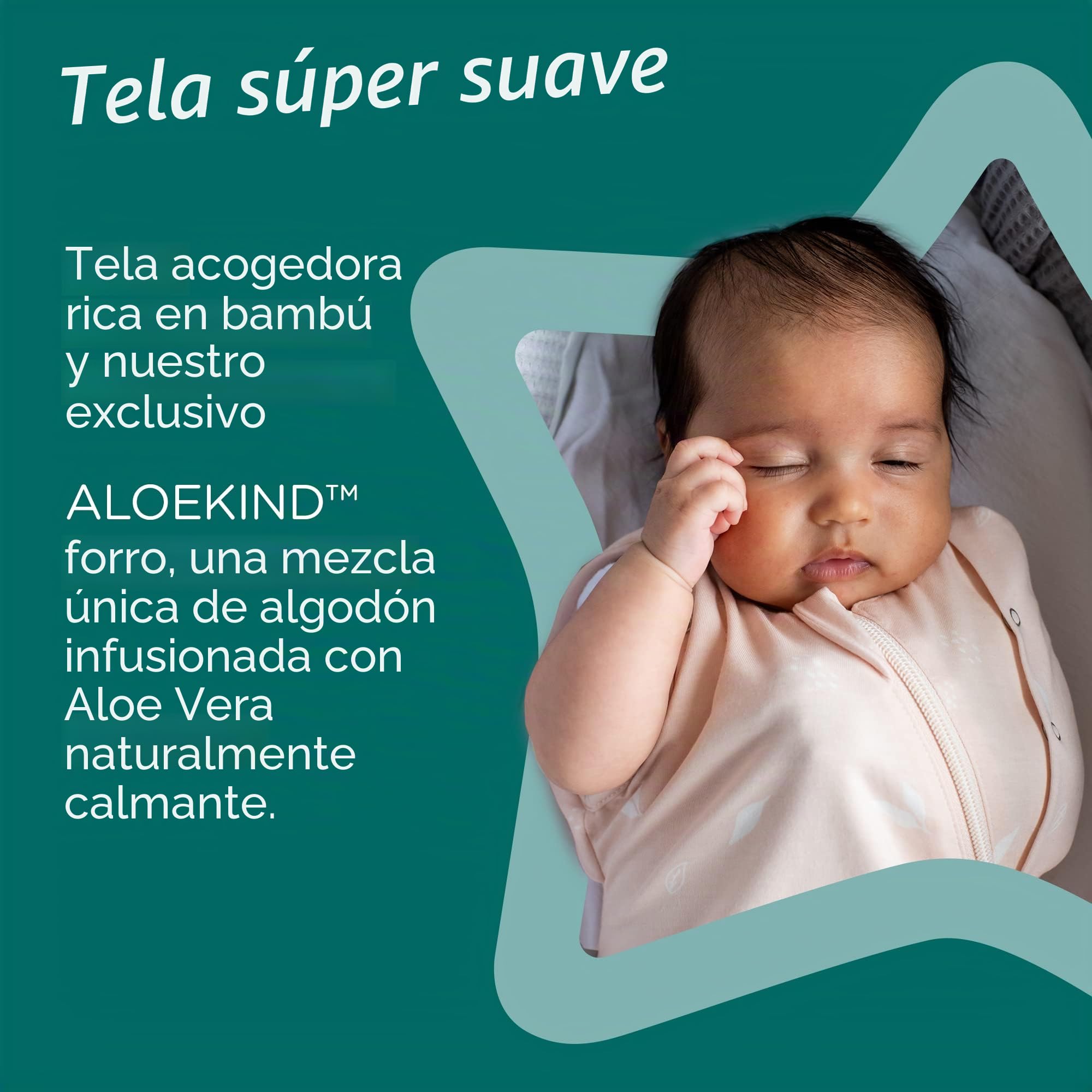 Tommee Tippee Saco de dormir para recién nacidos, saco de dormir original Grobag, diseño saludable para la cadera, tela suave de bambú, 0-3 m