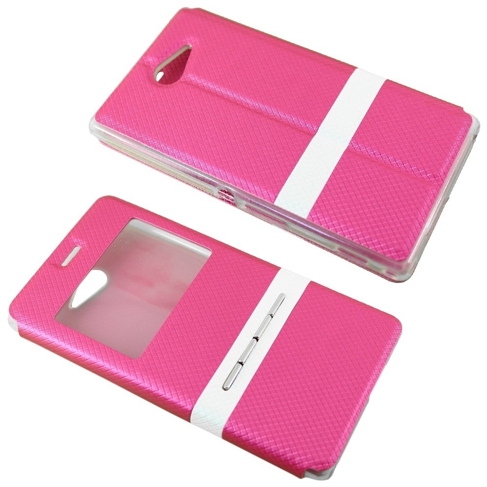 EbestStar Cover Con Risvolto Per Sony Xperia M2 - Custodia Pelle PU Con Magnete + Penna E 3 Pellicole