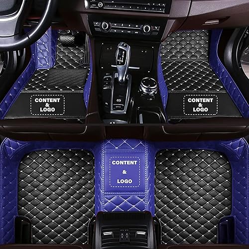 Tapetes para piso de automóvil para el 98 % de los sedanes y SUV 2000-2023 para automóvil deportivo, cobertura completa, almohadillas de protección