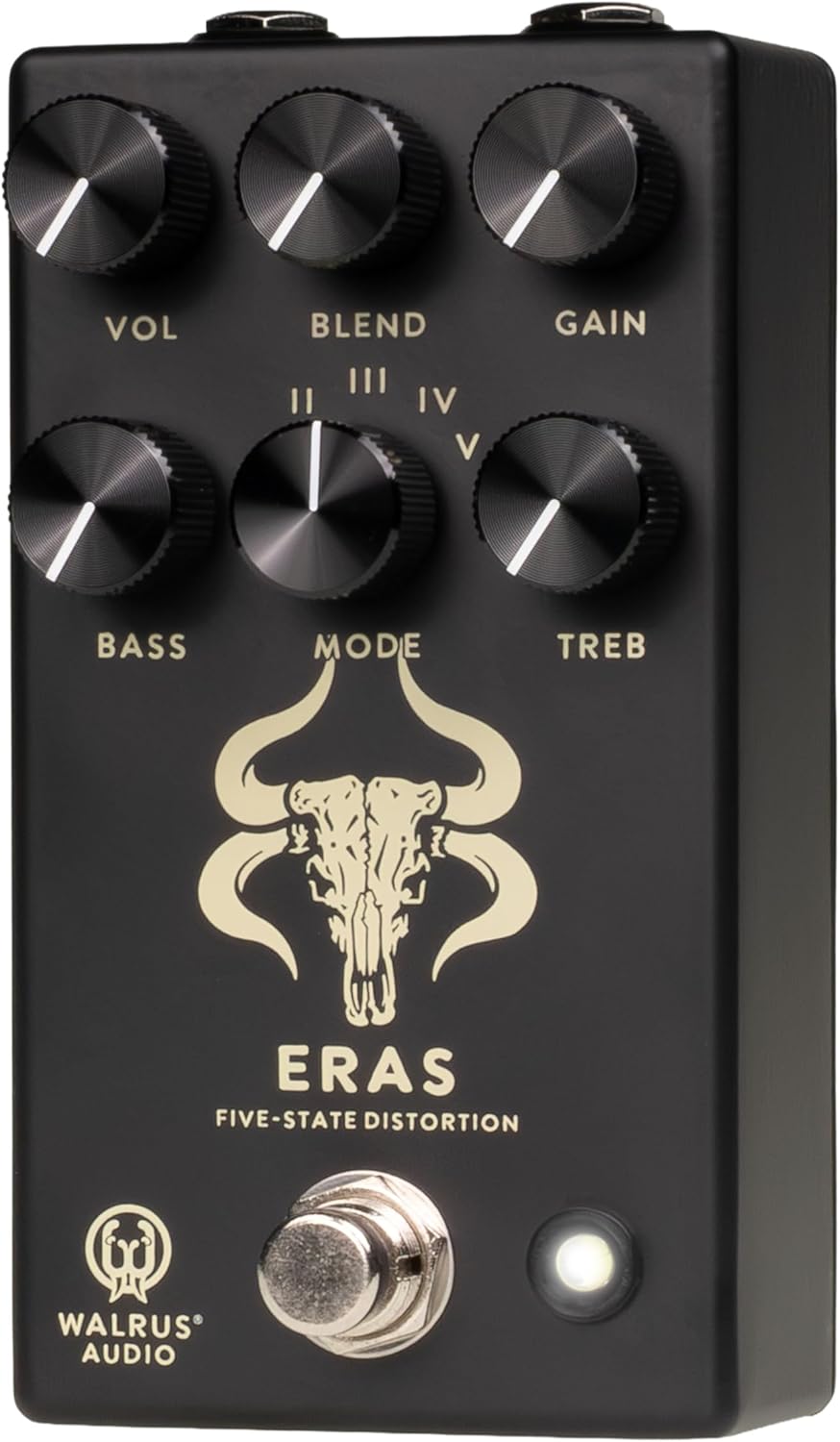 Walrus Audio Eras Five-State Distortion Pedal, Black
