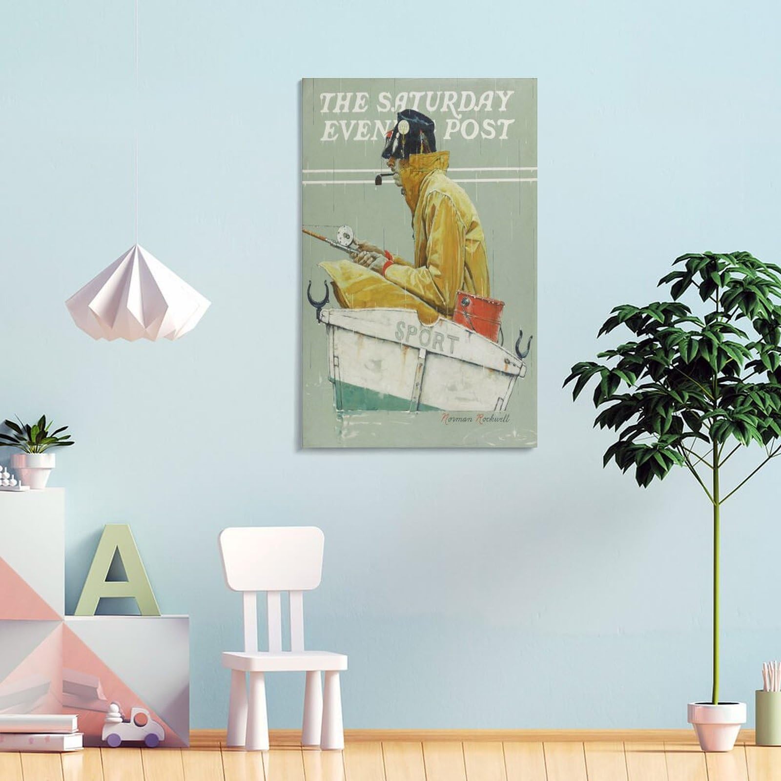 Amazon.co.jp: Norman Rockwell ノーマン・ロックウェル 絵画 ポスター