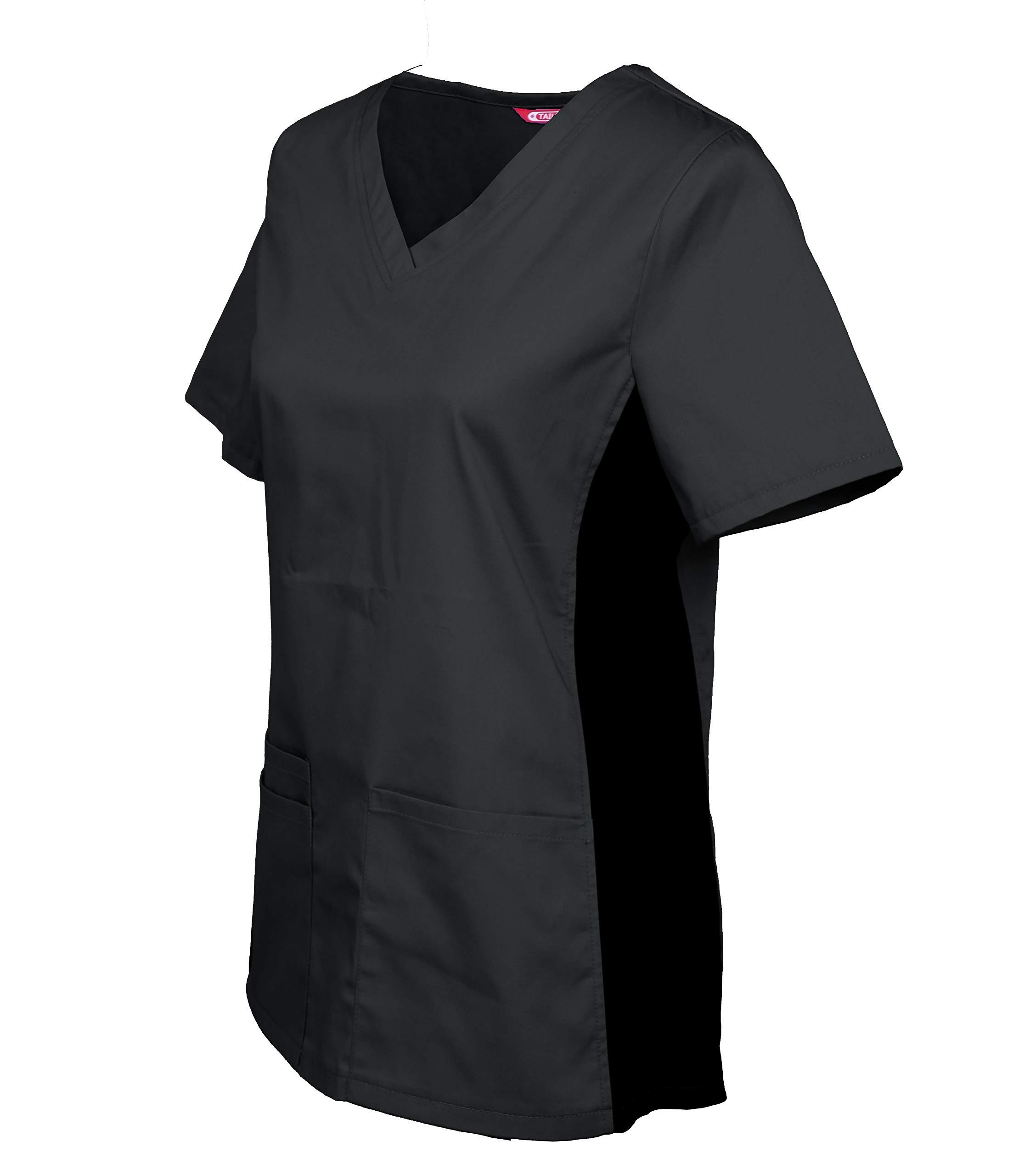 Women's Scrub Top Black