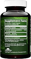 Vista 2 de MRM Nuturition Vegan Vitamin D3 & K2 Bone + Immune Health Made from lichens Supports Calcium Absorption Vegan + Vegetarian Friendly 60