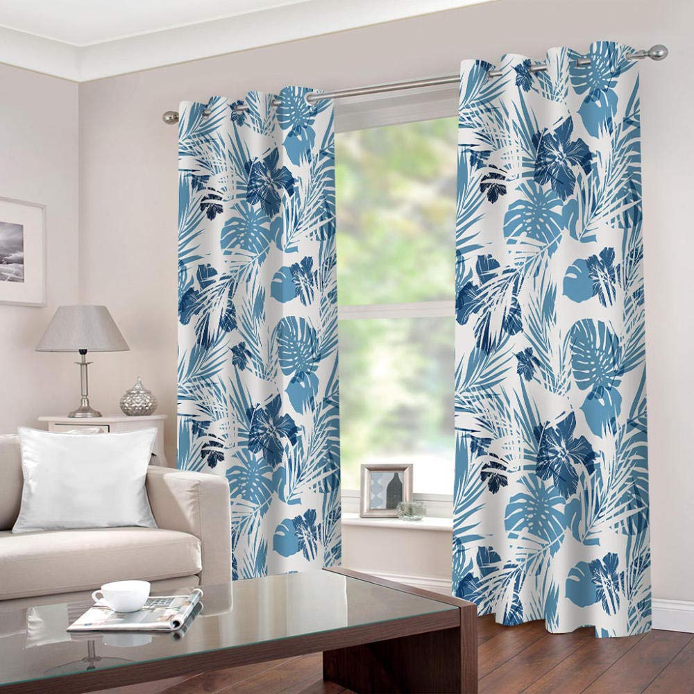 3D-Printen Verduisterende Gordijnen Abstract Creatief Patroon Slaapkamer Privacybescherming Verduisterende Gordijnen Energie 100% Polyester Thermisch Geïsoleerd Gordijn/Uv-Bescherming 182(B) X214(H
