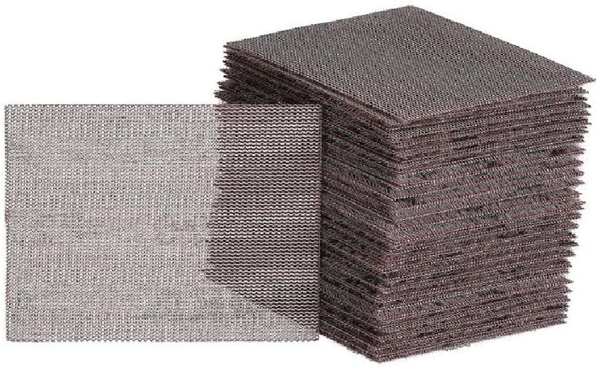 Mirka 9A-129-240 3 x 4-Inch 240 Grit Mesh Abrasive Dust Free Sanding Sheets, Box of 50 Sheets