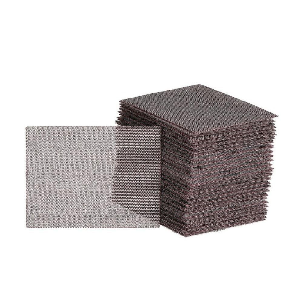 Mirka 9 A-129 – 240 3 x cm 240 Grit abrasivos polvo libre hojas de lija de malla, caja de 50 hojas