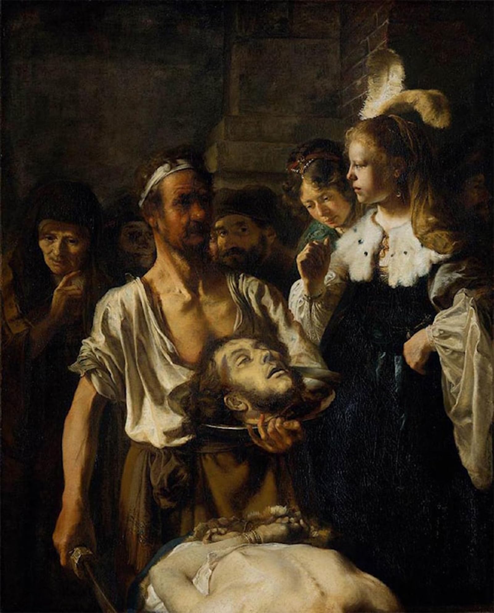 Art posters Carel Fabritius tableau la décapitation du baptiste 60x90cm - 5