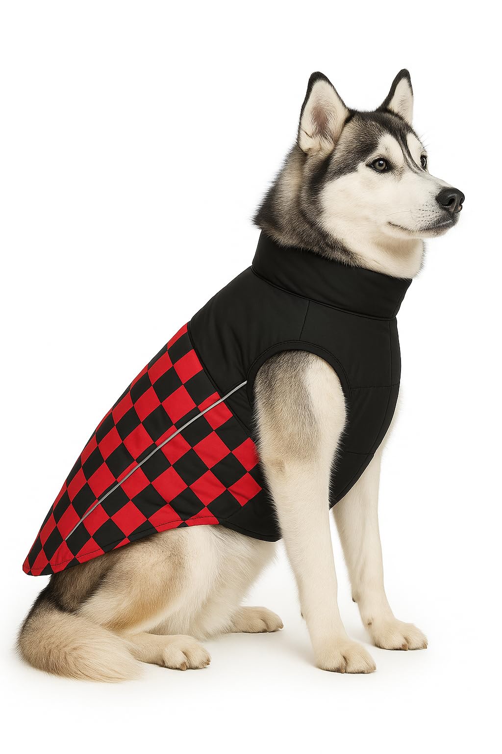 The Pets Company Dog Winter Coat Jacket, Cloth, Windproof, Waterproof, Light Weight, Washable, Ultra Warm Thick Fleece L