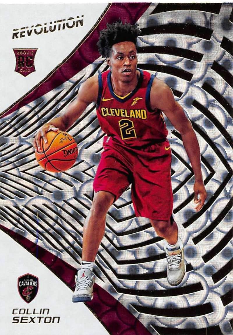 2018-19 Panini Revolution Groove Basketball #121 Collin Sexton Cleveland Cavaliers Rookie Official NBA Trading Card By Panini