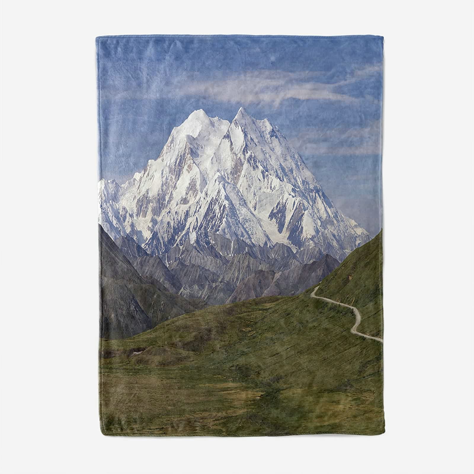 Aeici Couverture Polaire, Couverture Enfant Couverture 150x200 cm Montagne Couverture de Canapé pour Salon Canapé Lit