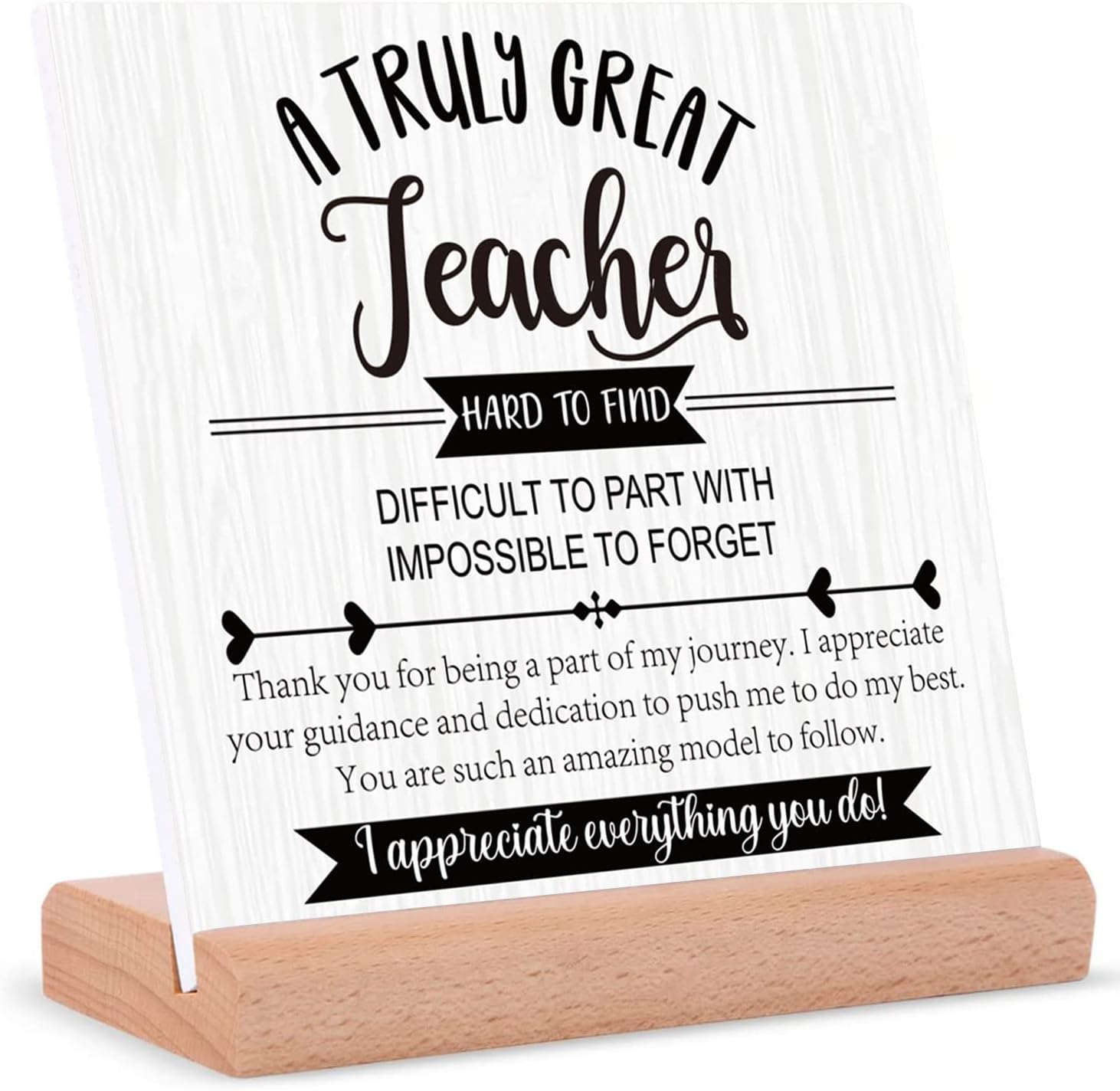 CHARMIBLE Teacher Gifts for Women Men, Thank You Gifts for Teacher
