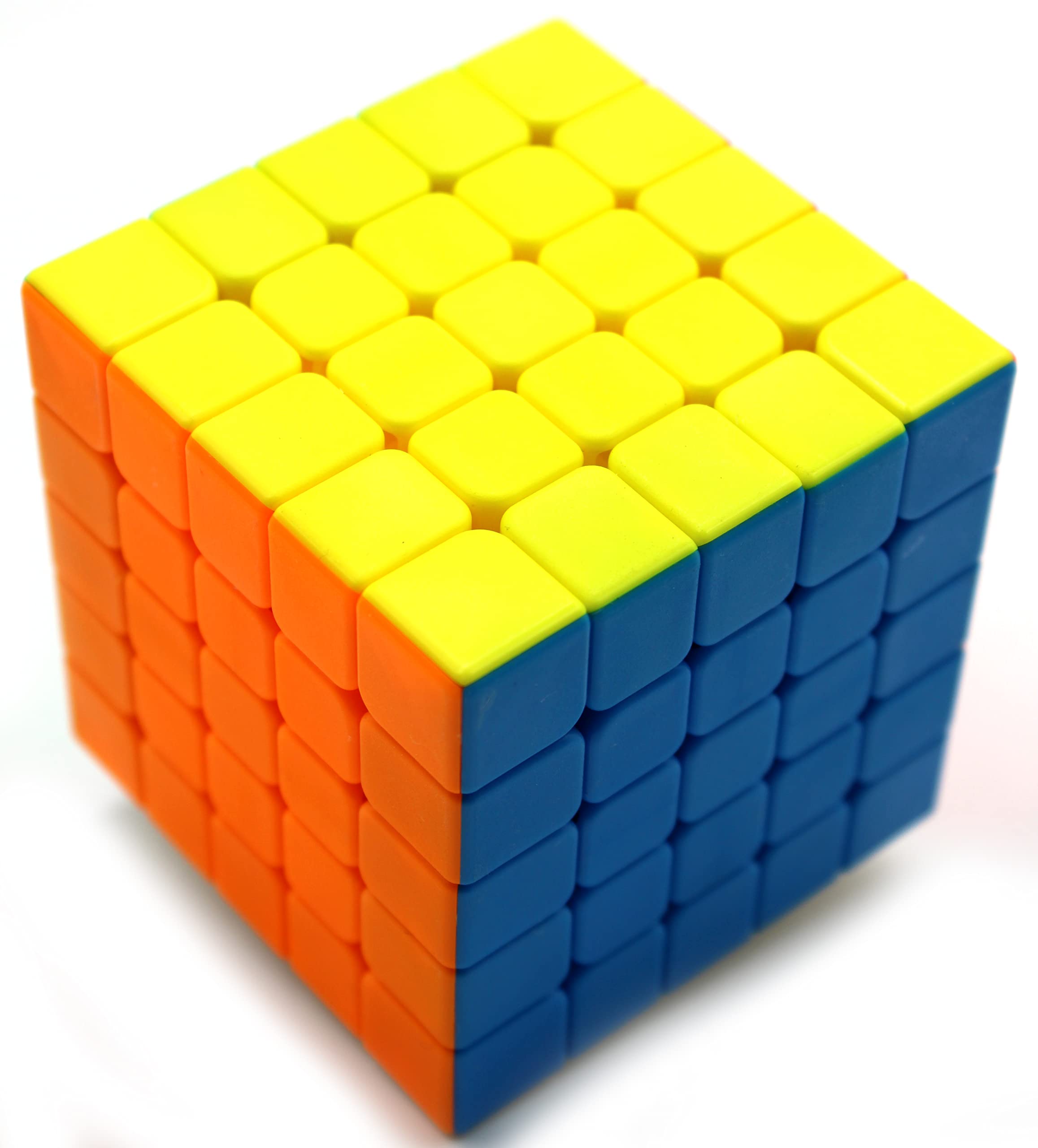 Funport Stickerless 3D Magic Puzzle Cube Toy for Kids and Adults (5X5 Cube) (B09X2W55M8) Amazon Price History, Amazon Price Tracker