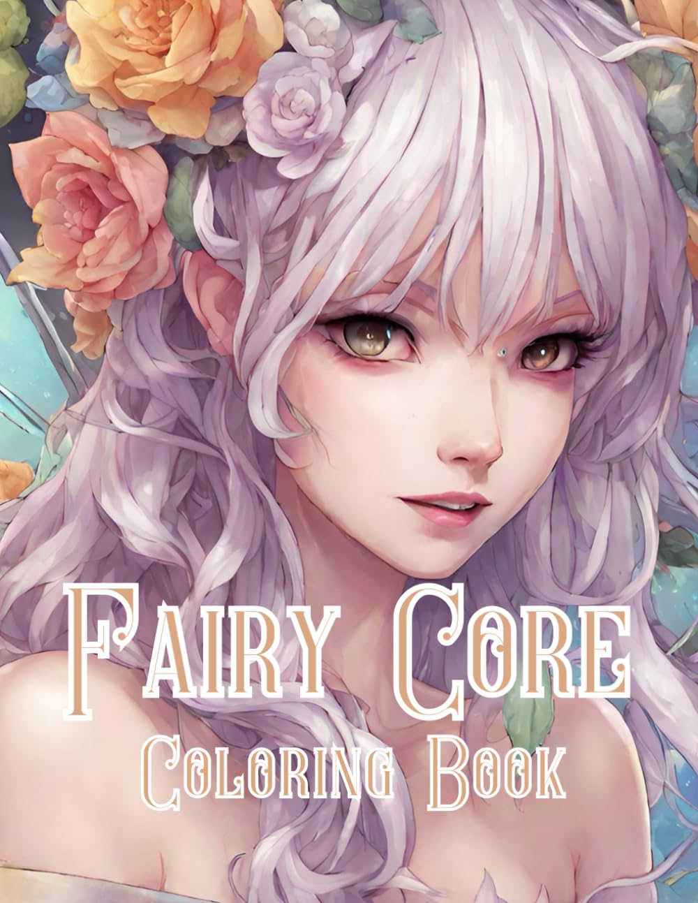 Fairy Core Coloring Book: Fairy Core Coloring Book for All