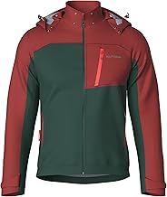 KUTOOK Chaqueta Softshell para Hombre Ciclismo Forro Polar Térmica Chaqueta de Montaña Senderismo Abrigo de Invierno Impermeable Cortavientos