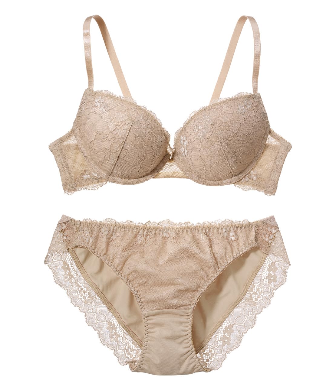 Amazon | [ピーチ・ジョン] 【寄せ上げ ふっくらバスト 総レース