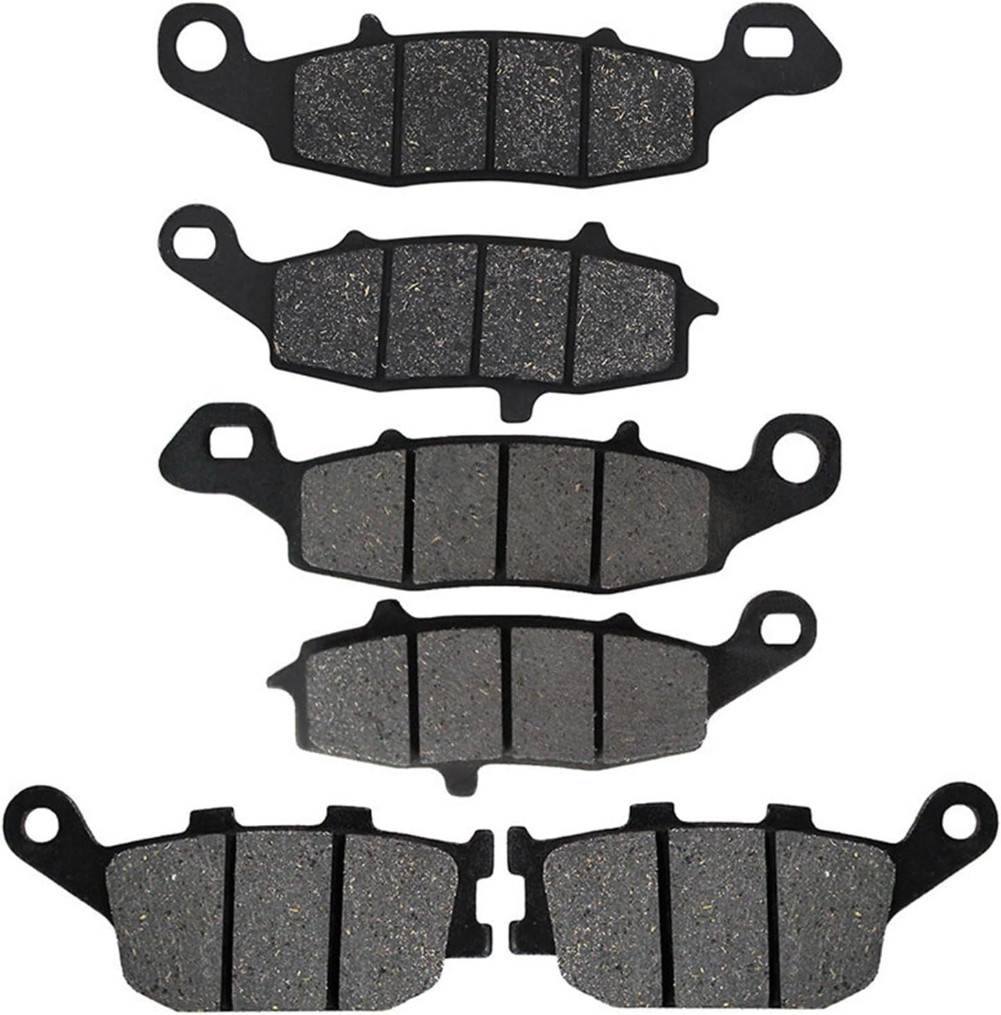 Przednie i tylne klocki hamulcowe motocykla dyski do GSF 650 AK5 AK6 SAK5 SAK6 (ABS) 2005-2006 GSF650