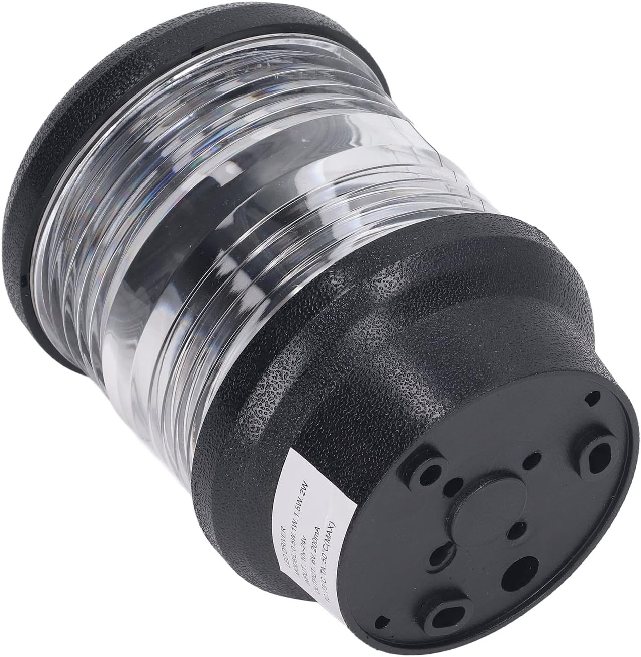 AUNMAS Boat Tower Light, 360 Degree LED 2NM Visibility 10-24V Stern Lights for Pontoon Sport Fishing Boat Kayak