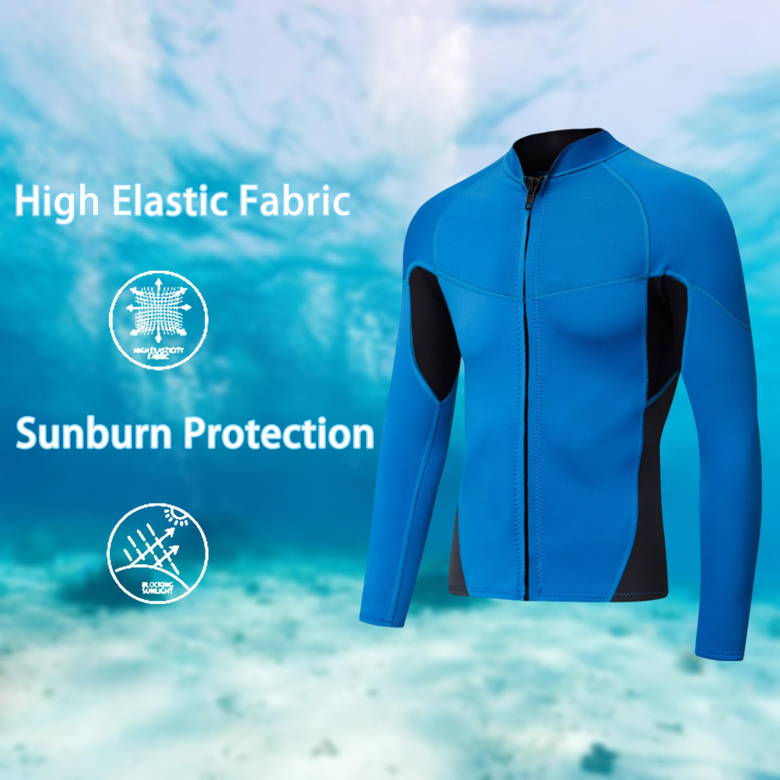 Combinaison Triathlon Homme De Plongée Trifonction Snorkeling Maillot Bain Nage Eau Libre Wakeboard Protection Natation Grande Taille Adulte Longe Côte Surf