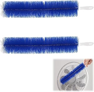 2 Pcs Fan Cleaning Brush, Bendable Fan Cleaner, Small Flexible Space Crevice Cleaning Tool Duster for Box Fan, Floor Fan, Stand Up Fan, Air Vent, Heater Vent, Car Interior