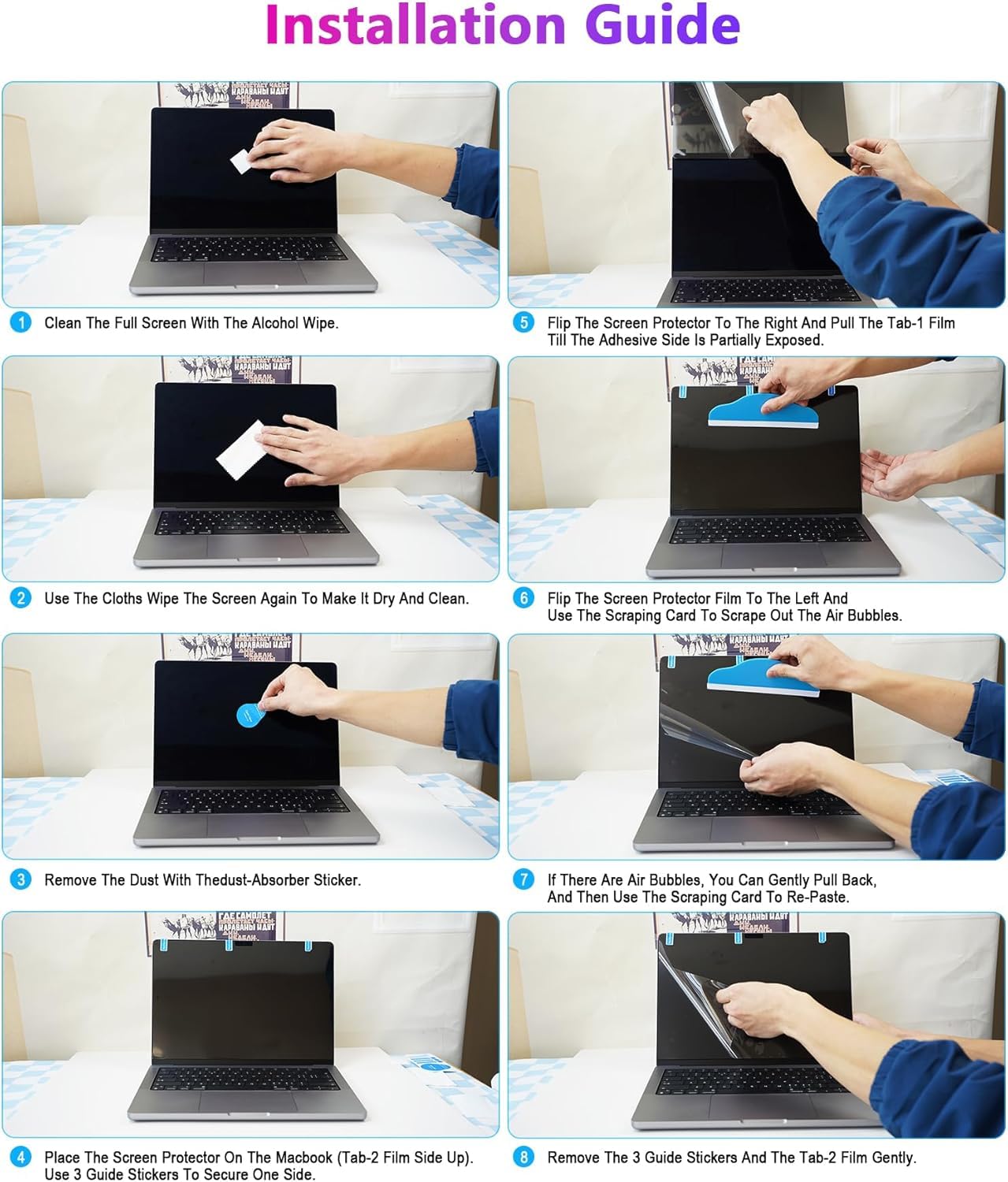 PYS Filtro Privacy per MacBook Pro da 14" (2021-2024, M1, M2, M3, M4)