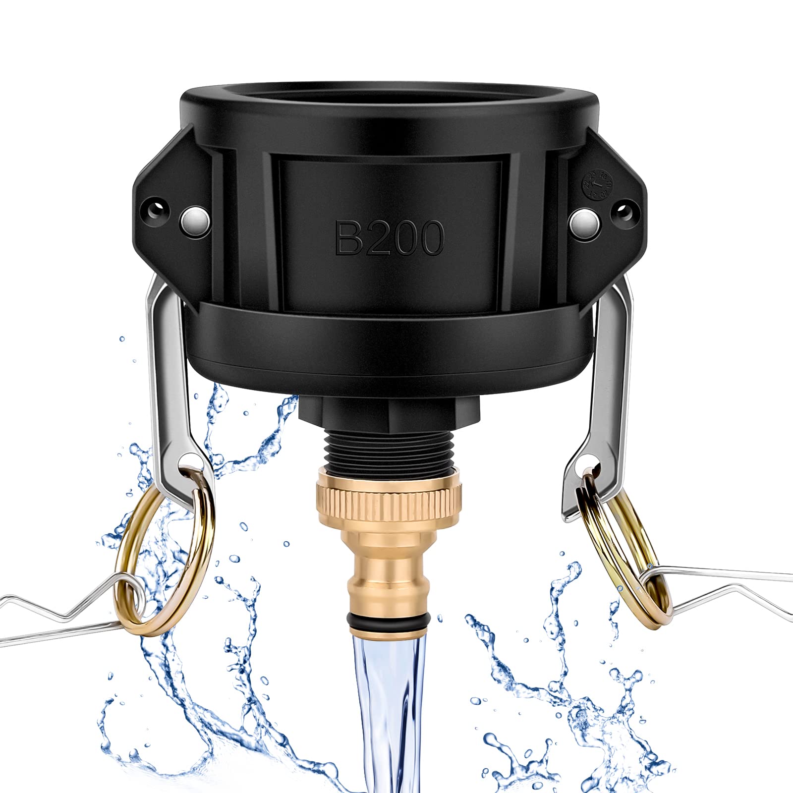 Buy RVWINTER IBC Tote Fittings IBC Tote Adatper 275 330 Gallon IBC Tote