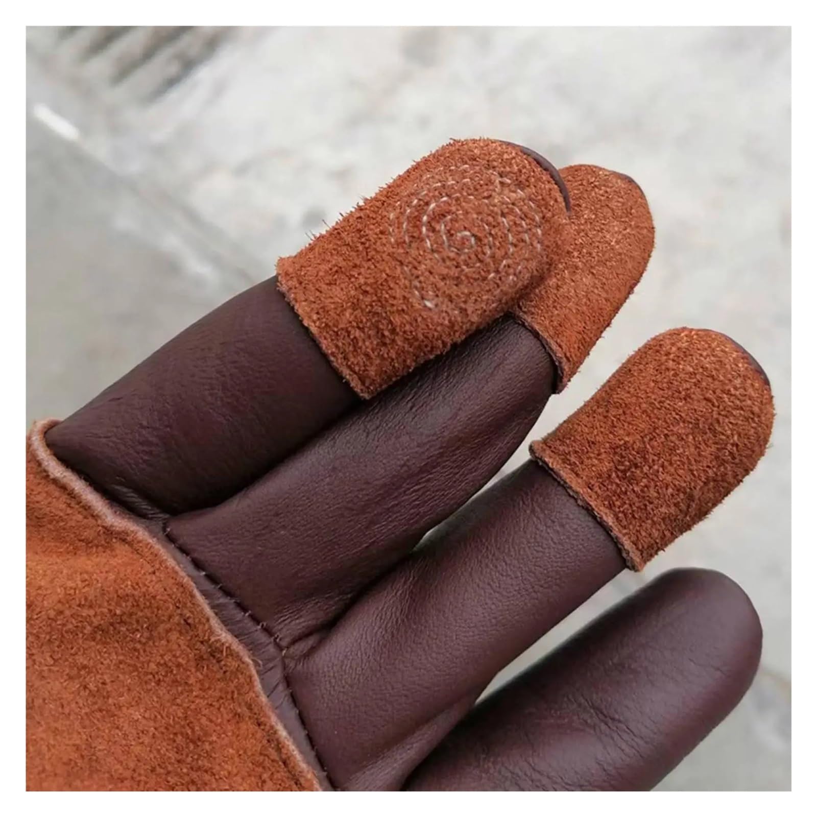 Gartenhandschuhe, Gartenhandschuhe, Langer Ellenbogen, PU-Leder, mehrere Größen(M)
