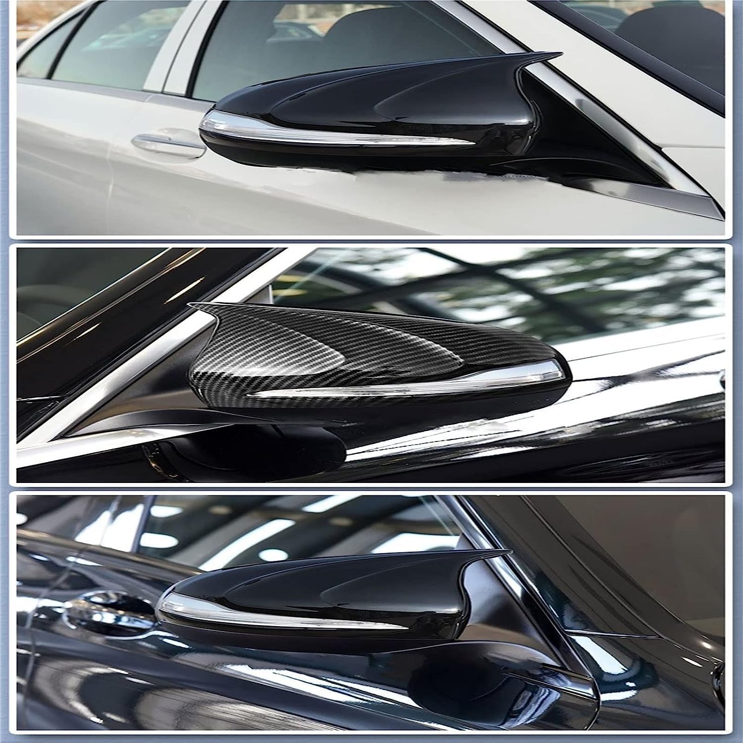 Visiera Parasole Lato Sinistro Per Toyota Yaris 2008-2013 - Grigio Chiaro, In ABS, Facile Da Installare