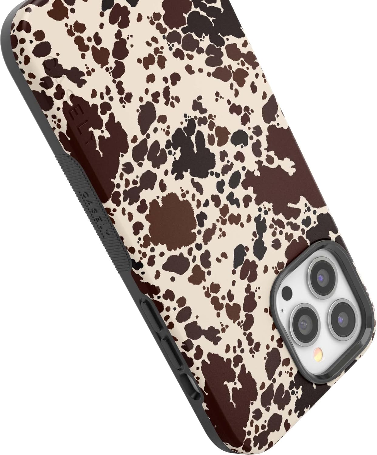 Casely iPhone 13 Pro Max Case | Cowgirl Envy | Cow Print | Bold Protective Design | Compatible with MagSafe - Image 5