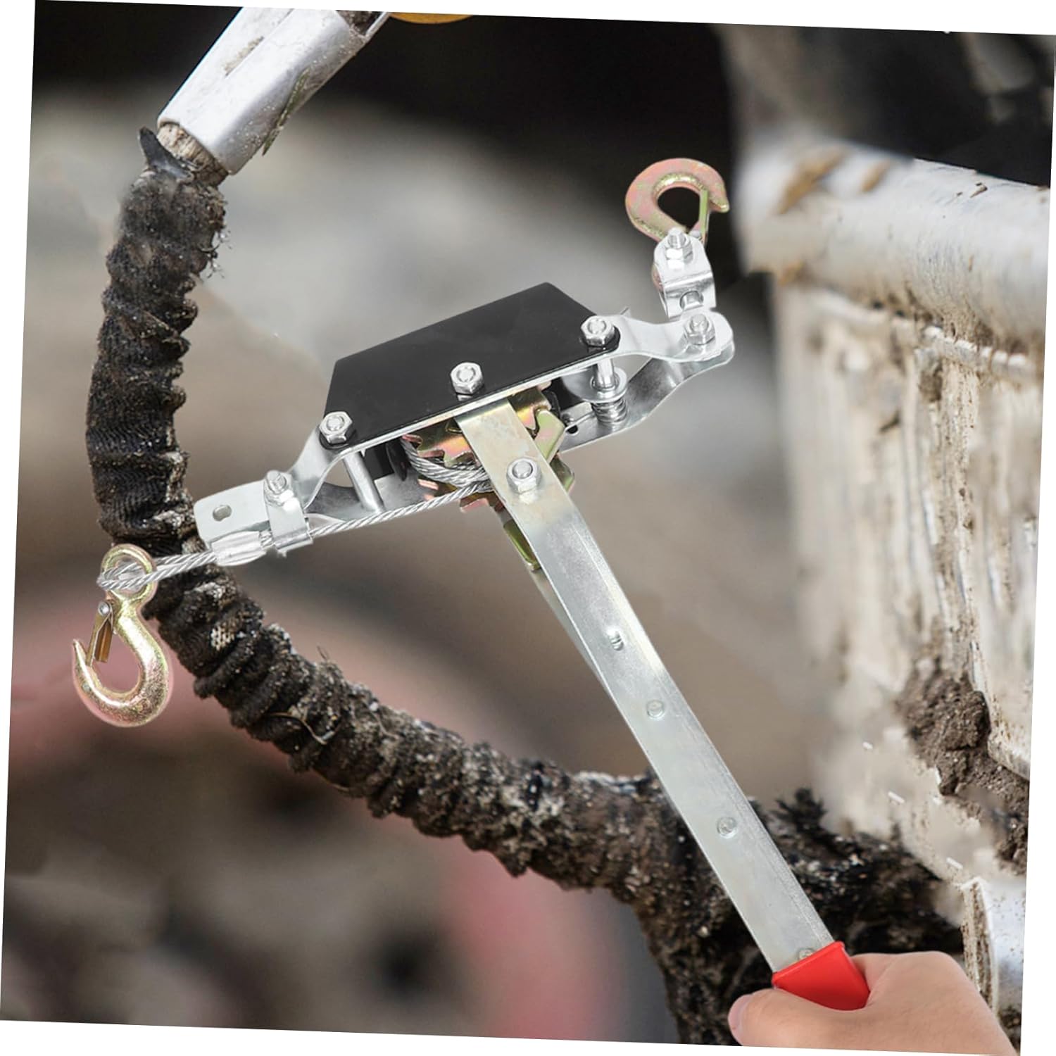 Cable Puller Tool Wire Tensioner for Cargo Tightening Capacity High-Strength Wire Rope Versatile Tool for Basket Tightening Cable Pulling