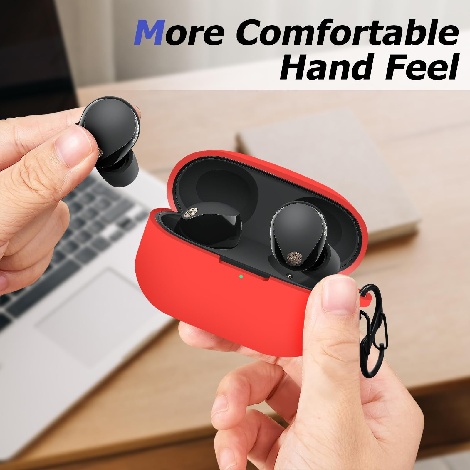 Amazon | LDSXAY Sony WF-1000XM5対応ケースカバー、Sony XM5