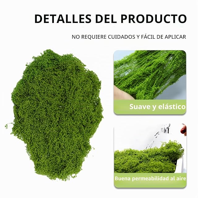 Foto 6 de 7 de 165 G de Musgo para Manualidades, Decoración, Arte Falso, Terrario