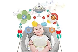 Musical Crib Light Up Toy- Baby Stroller Arch Sensory Development Light Up...
