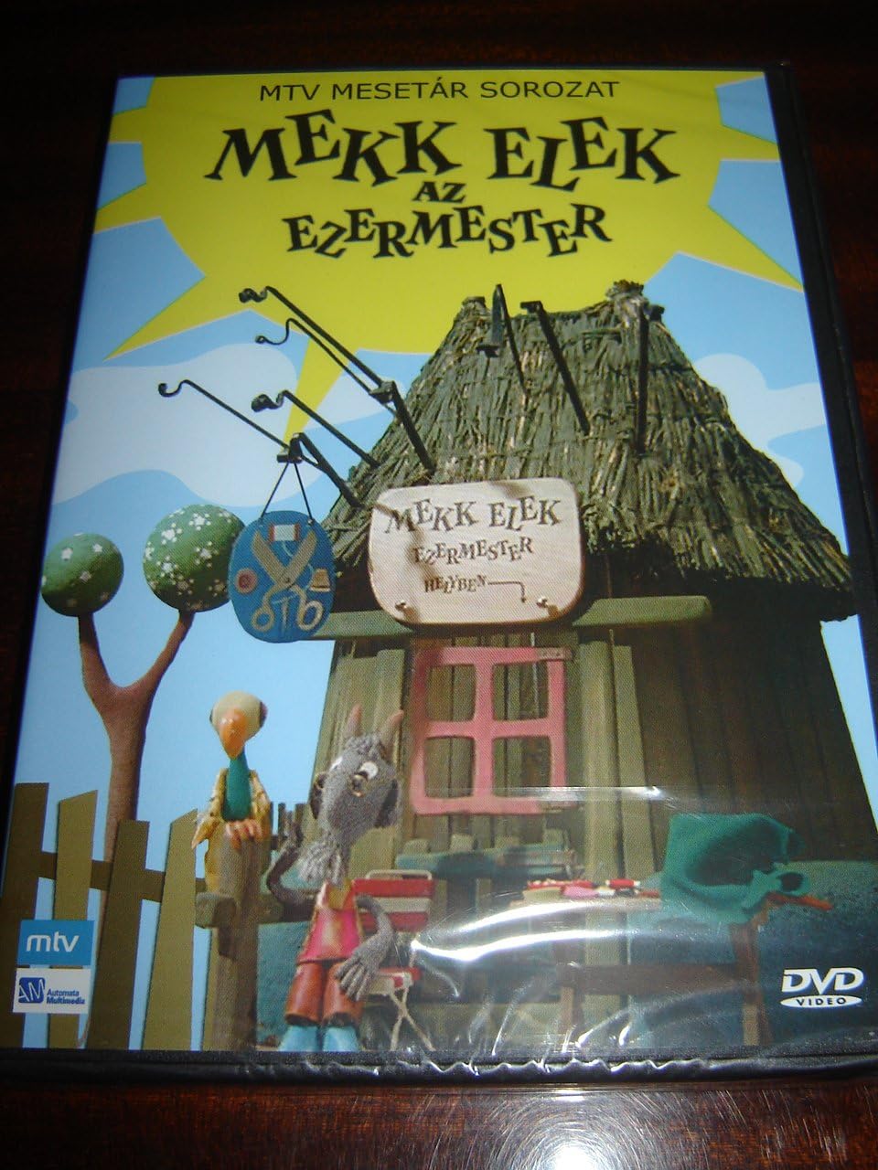 Mekk Elek az Ezermester / MTV Mesetar Sorozat / Region 2 PAL DVD / Hungarian Only options 13X8 minutes / 13 Episodes / Hungarian Magyar