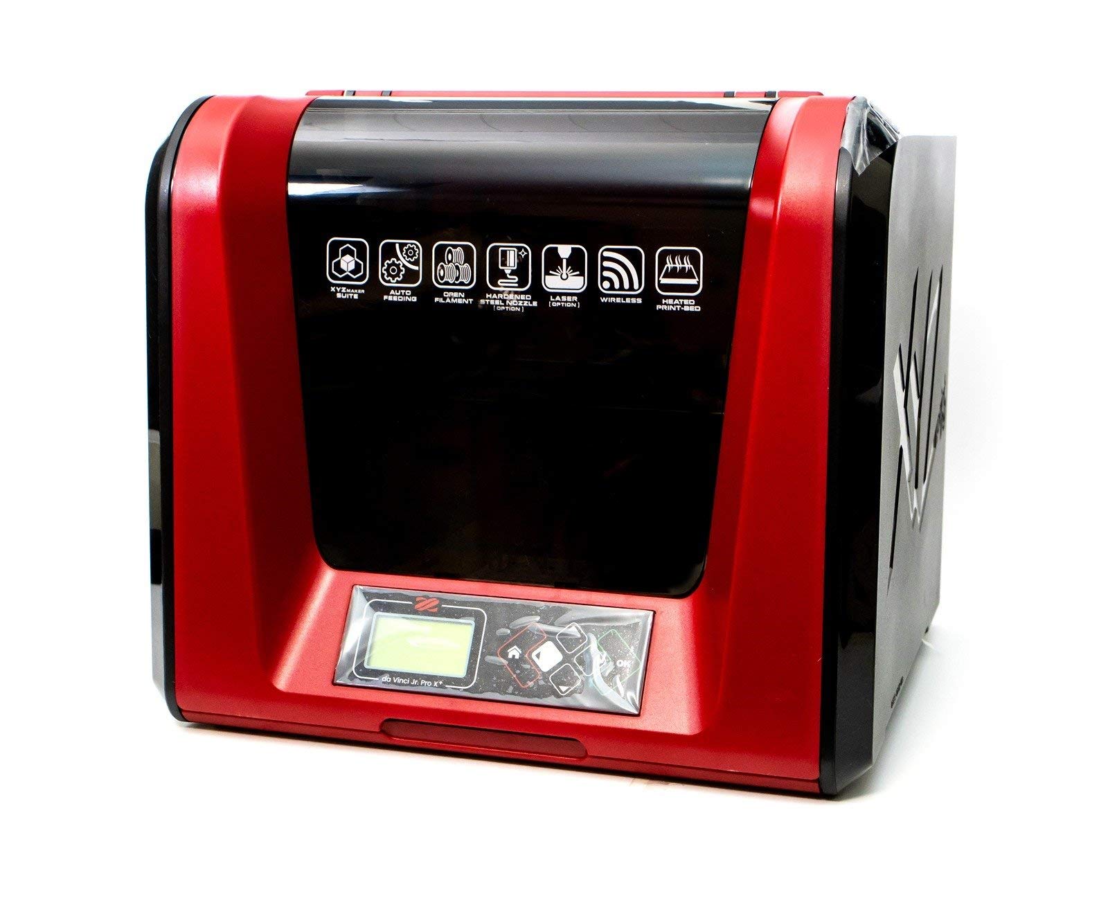 XYZ Printing Da Vinci Jr Pro X+ 3D Printer | Jam Detection System | Open Filament | LCD Screen | Heated Bed | Print Volume : 6.9" x 6.9" x 6.9"
