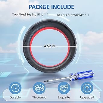 V11 V15 Dust Bin Top Fixed Sealing Ring for Dyson V15 V11 Vacuum Cleaner