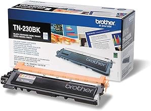 Brother Original TN-230BK Toner Cartridge Brother TN 230 BK Black for HL-3040CN/HL-3070CW/DCP-9010CN/MFC-9120CN/MFC-9320CW Printers.