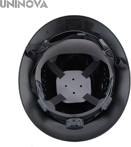 Miniatura 5 de UNINOVA Full Brim Hard Hat Hardhats Men ANSI Approved OSHA Cascos De Construccion Vented Hard Hat Full Brim Safety Helmet for Construction