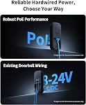 Aqara Doorbell Camera G400 with Chime, Wired/PoE, HomeKit Secure Video, 2K HD Head-to-toe View, 2-Way Audio, 2.4/5GHz Wi-Fi 6, Supports Alexa/Google/SmartThings, Local Detection & 24/7 Recording, IP65