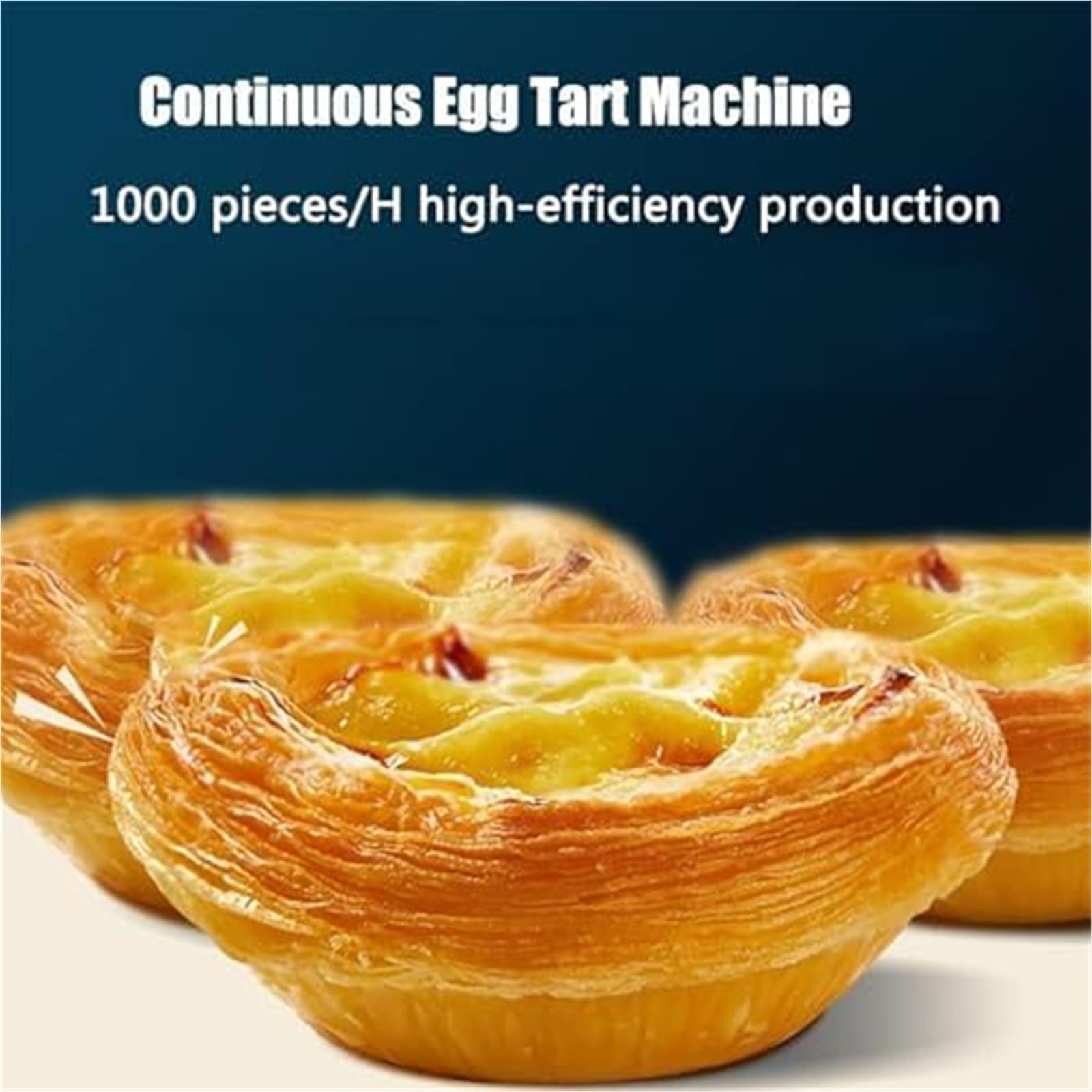 Macchina di pressatura della crostata dell'uovo, stampaggio pneumatico commerciale delle coperture dell'uovo per 1000 pezzi/H, guscio della crema pasticcera che forma attrezzatura per uso del