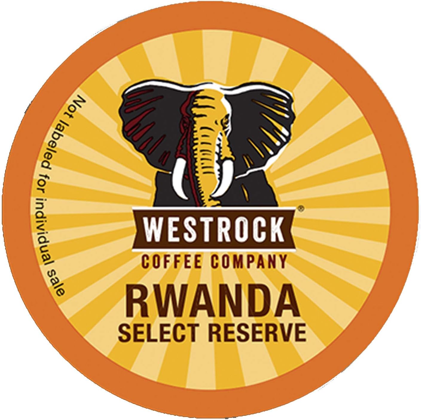 Westrock Coffee Company, Rwanda Select Reserve, Single Serve Coffee Cup, Dark Roasted (12)