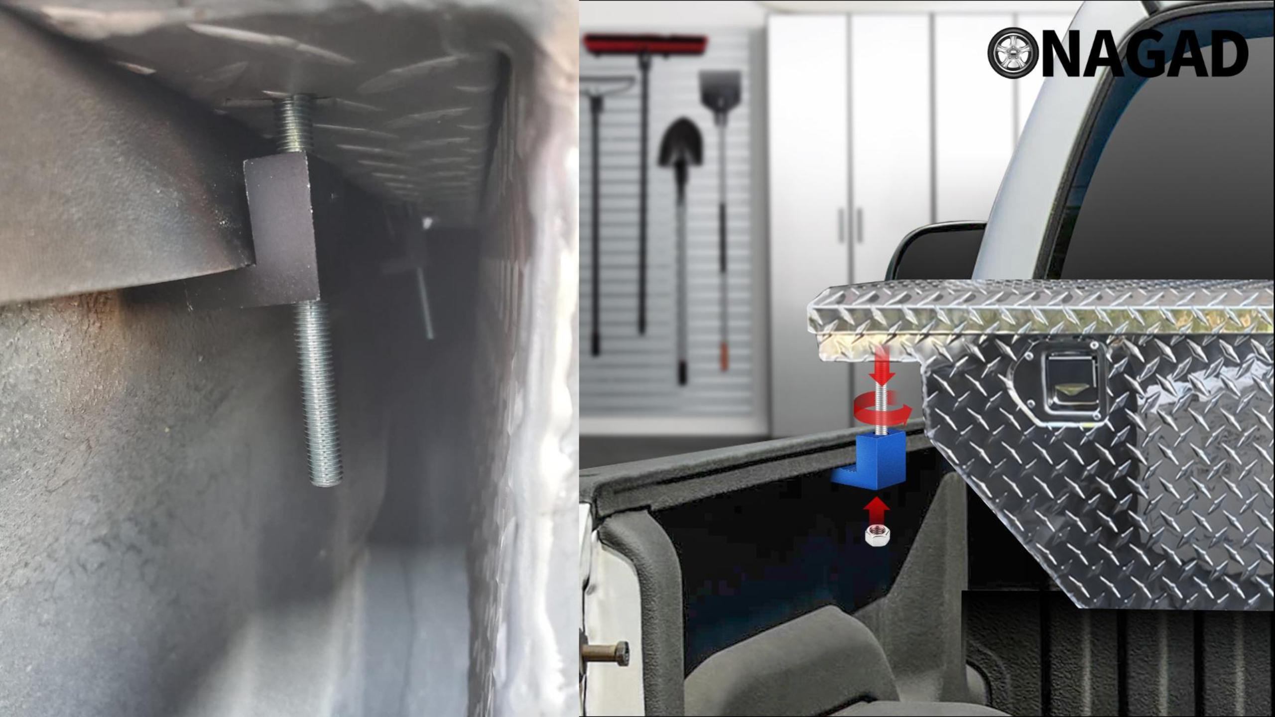 J Hook Crossover Tool Box Mounting Clamps For Pickup Truck Tool Box - View #11