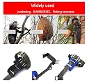 HTTMT- Tree/Pole Climbing Spike Set Safety Belt Strap Rope Adjustable Stainless Steel [P/N: ET-OUTDOOR002-RAW] gallery image