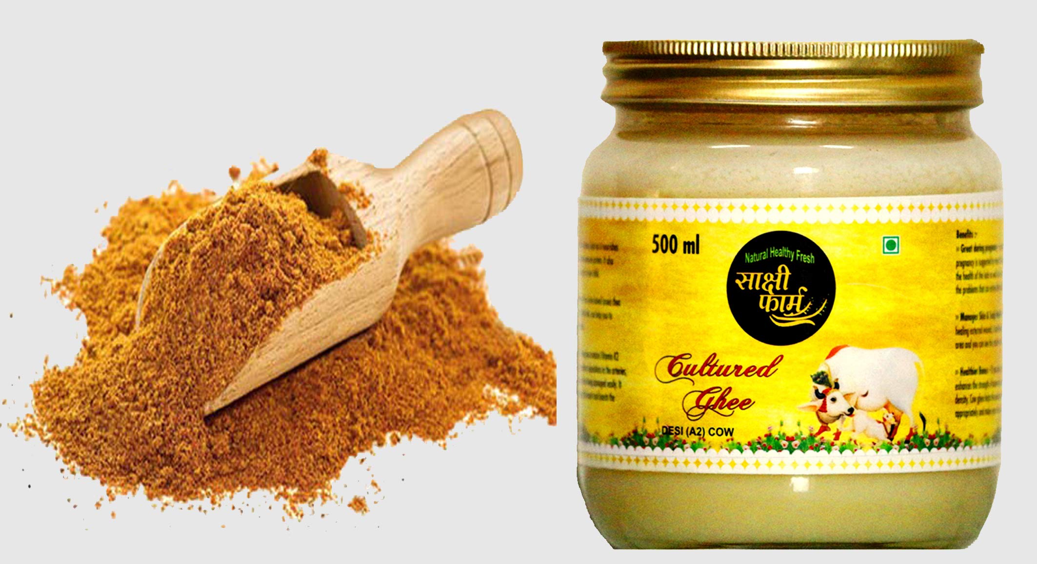 Buy Sakshi Farms Free 400gm Jaggery Crushed Granular, Desi Gud with