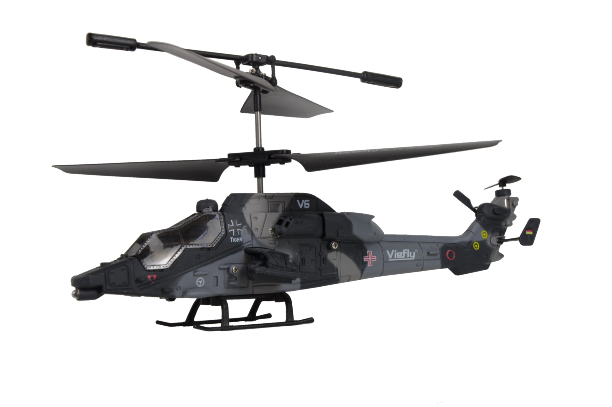 Amewi 25094 - Eurocopter Tiger, Elicottero radiocomandato a 3 canali con giroscopio
