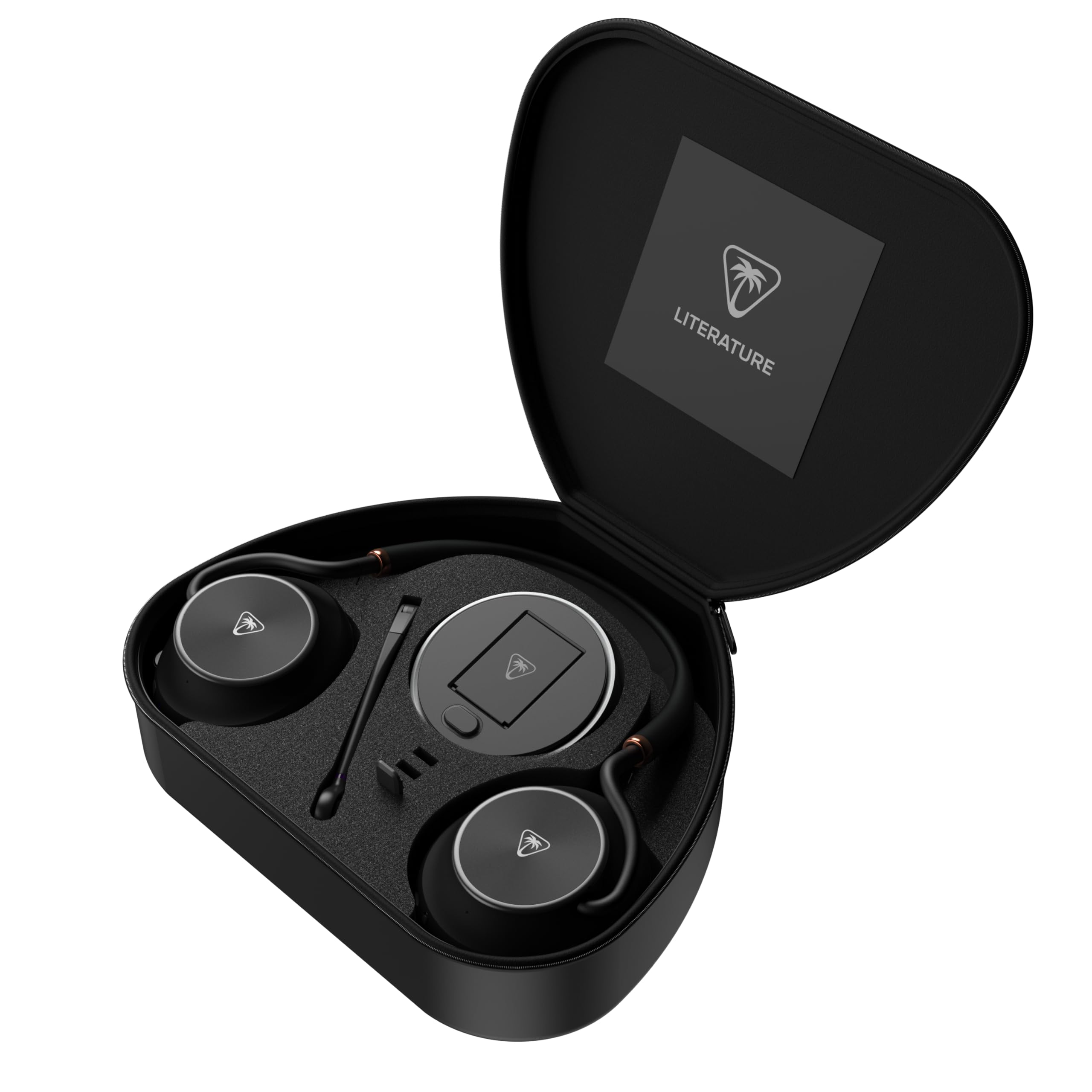 Turtle Beach Stealth Pro II Wireless Premium Gaming-Headset für PC, PS5, PS4 – zertifiziertes Hi-Res 24-bit Audio, Dolby Atmos Spatial Audio, Geräuschunterdrückung, Schwarz