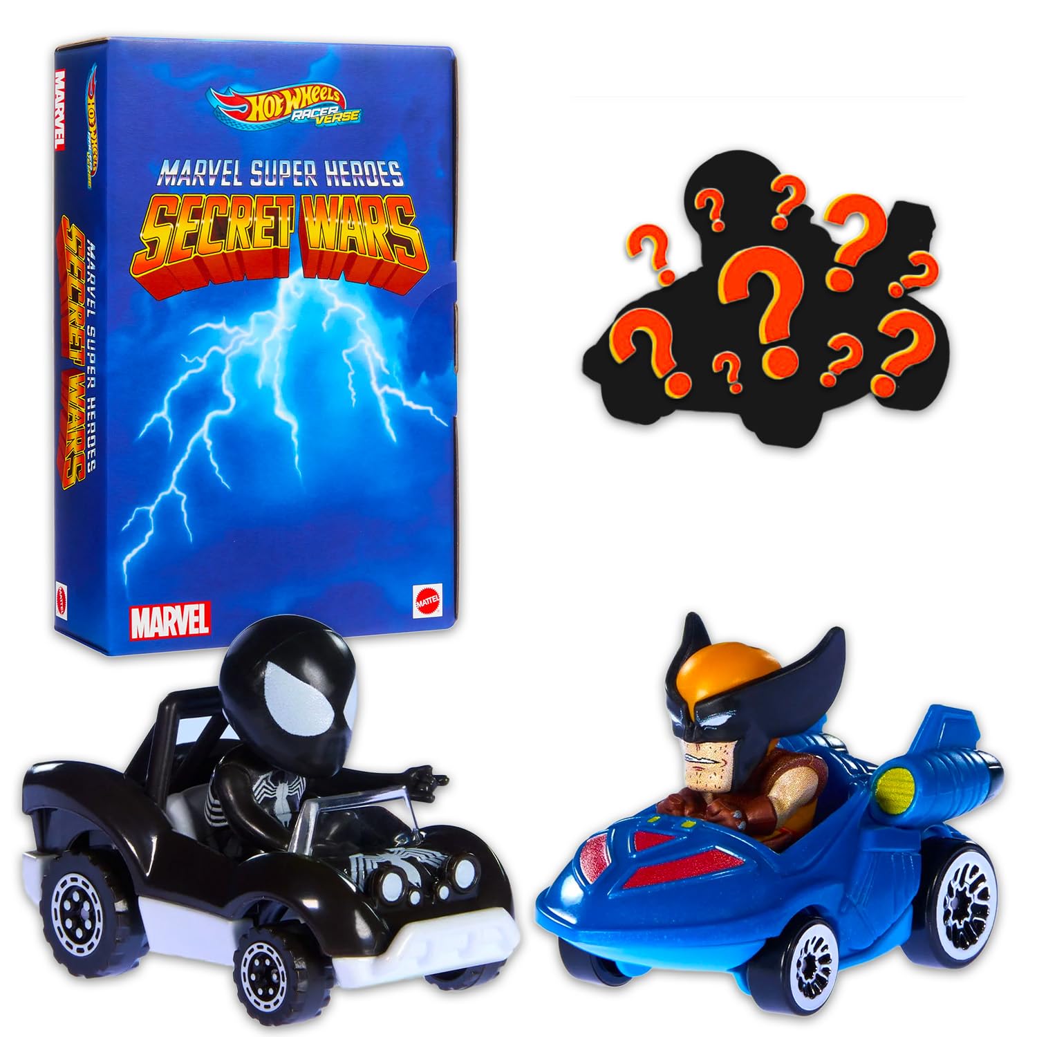Amazon.com: Hot Wheels Marvel Secret Wars Racer Spiderman