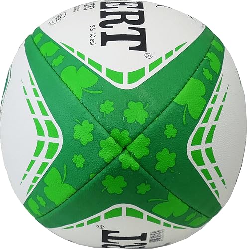 Miniatura 3 de Gilbert USA Rugby Ball G-TR4000 - Entrenador de la suerte del día de San Patricio, con licencia oficial, talla 5
