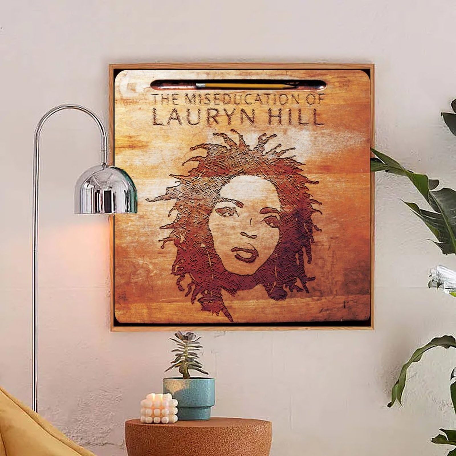 Lauryn Hill Poster The Miseducation Of Lauryn Hill Tracklist Album Poster Sur Toile Décoration Murale Pour Salon Et Chambre à Coucher Style Sans Cadre 30 X 45 Cm