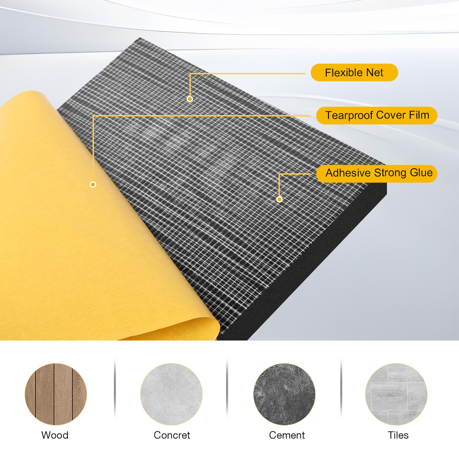AiQInu Paracolpi Portiere Auto 30cm x 10cm x 2cm, 4 Pezzi Protezione Portiera Auto, Gommapiuma Adesiva per Paraspigoli Muro per Garage, Parcheggi